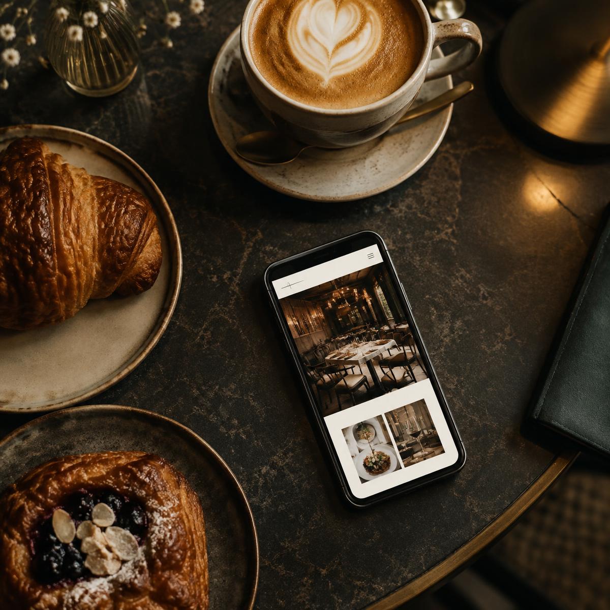 Neighbourhood Café — Restaurant Website preview